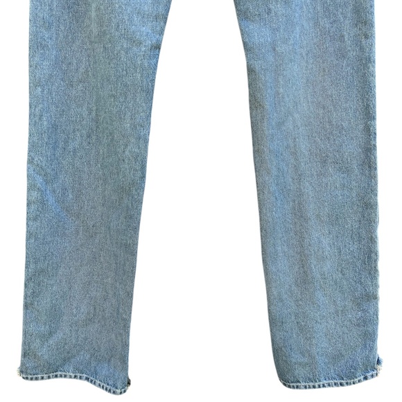 NWT Veronica Beard Dylan Straight Leg Step Hem Jeans in Sunset Pier Size 24 - Picture 14 of 15